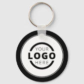 カスタムColor Promotion Business Logoブランド キーホルダー (正面)
