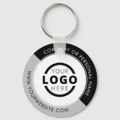 カスタムColor Promotion Business Logoブランド キーホルダー (裏面)