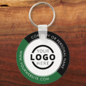 カスタムColor Promotion Business Logoブランド キーホルダー (正面)