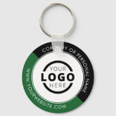 カスタムColor Promotion Business Logoブランド キーホルダー (裏面)