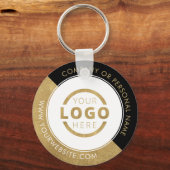 カスタムColor Promotion Business Logoブランド キーホルダー (正面)