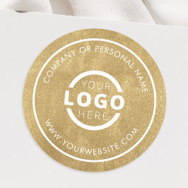 カスタムColor Promotion Business Logoブランド ラウンドシール