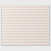 カスタムColor Promotion Business Logoブランド ラッピングペーパー (フラット)