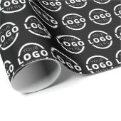 カスタムColor Promotion Business Logoブランド ラッピングペーパー (ロールコーナー)