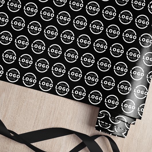カスタムColor Promotion Business Logoブランド ラッピングペーパー