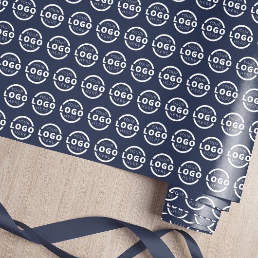 カスタムColor Promotion Business Logoブランド ラッピングペーパー