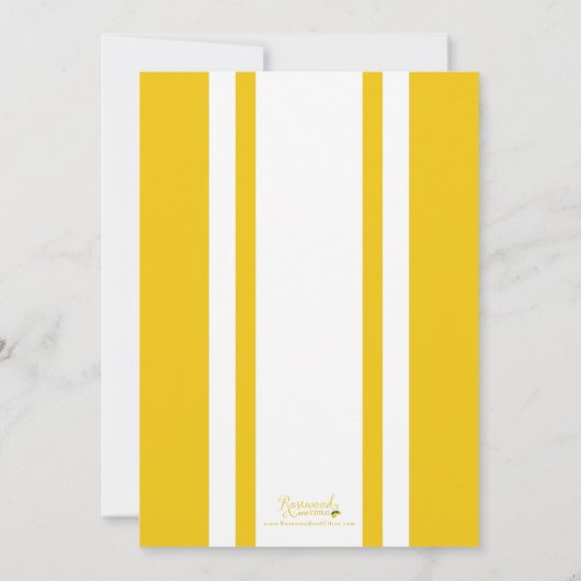 カスタムColor Varsity写真の卒業発表 招待状 (裏面)