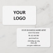 カスタムColoraとフォント 名刺 (正面/裏面)