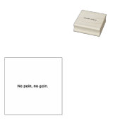 カスタムCreat Your Own文字 |ジムのモチベーション | ラバースタンプ (押印)