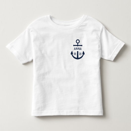 カスタムCruise Shirt Family Groupマッチング トドラーTシャツ (正面)
