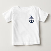 カスタムCruise Shirt Family Groupマッチング ベビーTシャツ (正面)