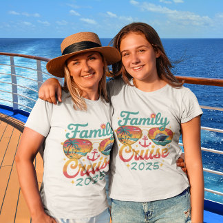 カスタムCruise Shirt Family Groupマッチング Tシャツ