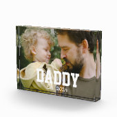 カスタムDad Established モダンボールドテキスト フォトブロック (右)