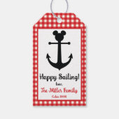 カスタムDCL魚エクステンダー、ピクシーのダストクルーズミッキー ギフトタグ (正面)