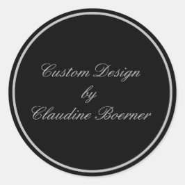 カスタムDesigned Round Productのシール ラウンドシール