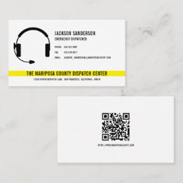 カスタムDispatcher Emergency Services QRコード 名刺