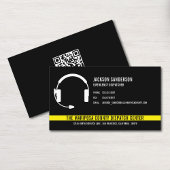 カスタムDispatcher Emergency Services QRコード 名刺