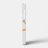 カスタムDIYモノグラムのヴィンテージ可愛いレディーイエロー Case-Mate iPhoneケース (裏面 / 左)