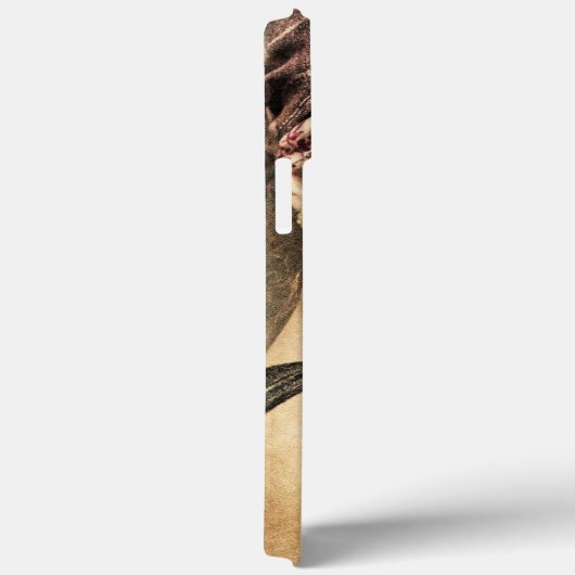 カスタムDIY可愛いモノグラムのフォトウーマンアートシック Case-Mate iPhoneケース (裏面 / 右)