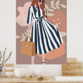 カスタムDiy独自のカラートレンドを作成2022シック ポスター (キッチン)