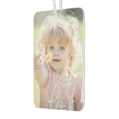 カスタムDIY 2フォト簡単シンプルテンプレート自動車 カーエアーフレッシュナー (左)