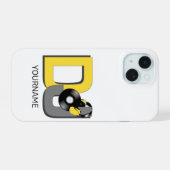カスタムDJ名 iPhone 15ケース (裏面横)