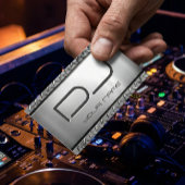 カスタムDJ - ユニーク Heavy Metal Look 名刺