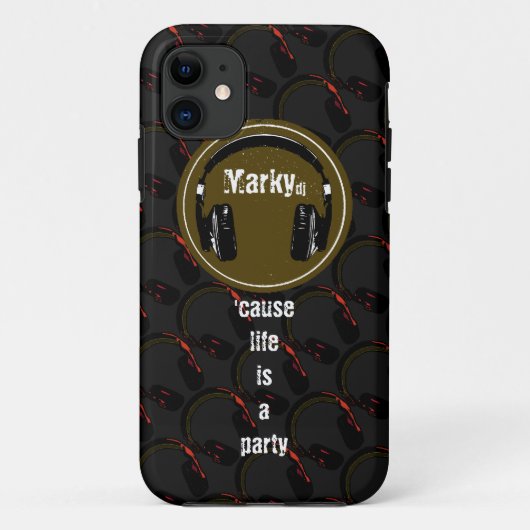 カスタムdj Case-Mate iPhoneケース (裏面)