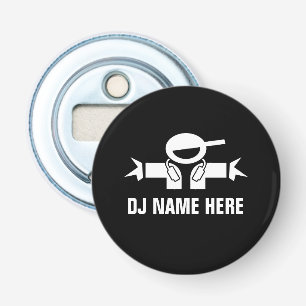 カスタムDJ DiscJockeyの栓抜きの冷蔵庫用マグネット 栓抜き