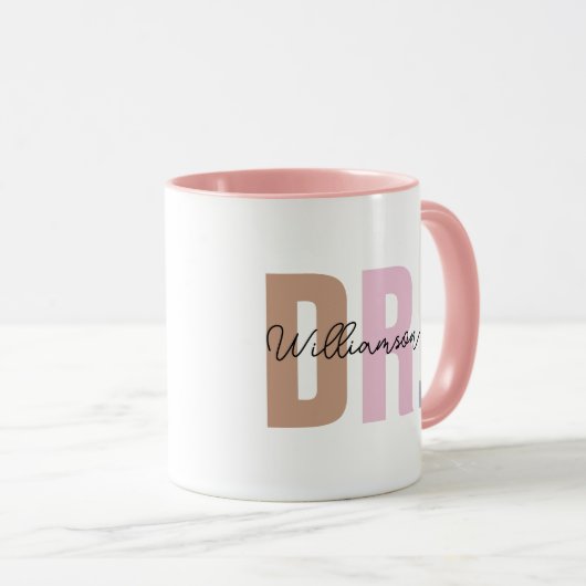 カスタムDoctor Mug、Future Doctor Mug、卒業 マグカップ (正面右)