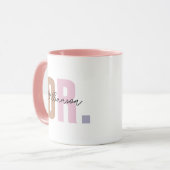 カスタムDoctor Mug、Future Doctor Mug、卒業 マグカップ (正面左)