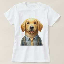 カスタムDog Photo T-Shirt -衣服お最高の友達 Tシャツ