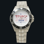 カスタムDonald Trump 2024アメリカを取り戻す 腕時計<br><div class="desc">私たちのスタイルドナルドトランプ2024でカスタムあなたのサポートを表示するアメリカのバックウォッチ！この時はっきりした計は、2024年の選挙への愛国心とコミットメントの声明を作るTake America Backスローガンを特徴としている。カスタマイズ可能な時計顔デザインと耐久性のある素材高品質を備え、このアクセサリーは機能的で象徴的である。日々の情熱を求め表現る支持者に最適なこの時計は、あなたの政治精神を示すユニーク個人的で個人的な方法である。贈素晴らしり物や記念品は、クラシックファッションの信仰の後ろ誇りを持ったに立つ人のために設計されている！</div>