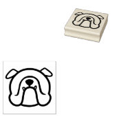 カスタムEnglish Bulldog – ゴムのブルドッグスタンプ ラバースタンプ (押印)