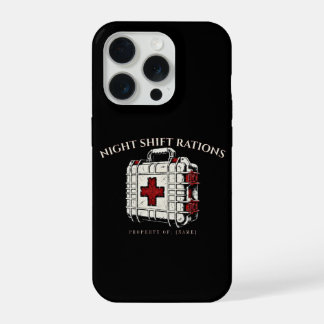 カスタムER看護師ママ戦術医療キットランチクーラー iPhone 15 PROケース