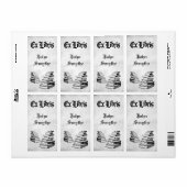 カスタムEx Librisヴィンテージブック蔵書票ラベル ラベル (フルシート)