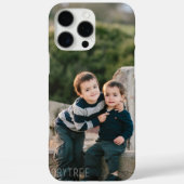 カスタムFamily Photo 16 Pro Max Case Case-Mate iPhoneケース (裏面)