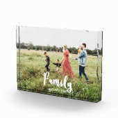 カスタムFamily Photo Keepsake Block Photoblock フォトブロック (右)