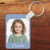 カスタムFamily Photo Keychain両面2枚 キーホルダー (裏面)