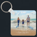 カスタムFamily Photo Keychain Your Ownデザイン キーホルダー<br><div class="desc">写真と文字のカスタムキーホルダー – お客様のデザインユニーク – 家族/友人または個人的なキーチャンインギフト – あなたのテキストと写真を追加 – サイズ変更し、移動または削除/追加する要素 – 文字/カスタマイズツールとのカスタマイズ!フォント/サイズ/カラーを選択!Good Luck - Be Happy :)</div>
