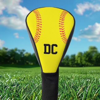 カスタムFastpitchソフトボールの数字または文字 ゴルフヘッドカバー