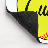 カスタムFastpitch Softballマウスパッド マウスパッド (コーナー)