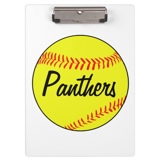 カスタムFastpitch Softball Coachのクリップボード クリップボード (正面)