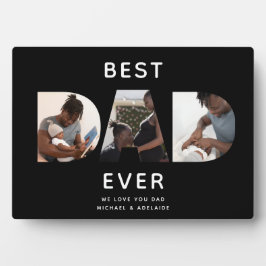 カスタムFaters Dayフォトコラージュ最高のパパスクリプト フォトプラーク