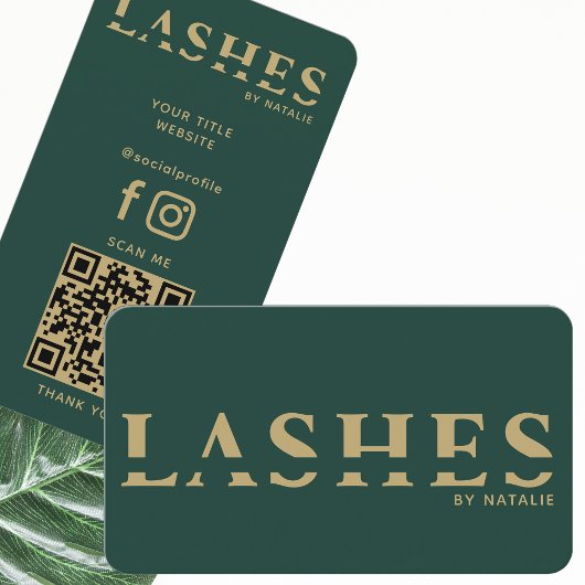 カスタムFlash Extension Technician QRクールコード 名刺
