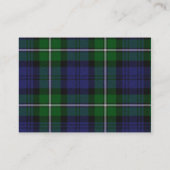 カスタムForbes Plaidのエンク結婚ロージャカード エンクロージャーカード (裏面)