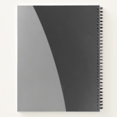 カスタムFriendsフォトコラージュのノートブック ノートブック (裏面)