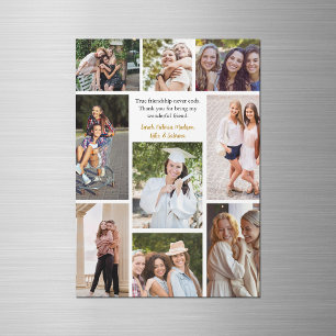カスタムFriends Collage Friendship Magnet Card