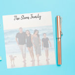 カスタムFull Family Photo Notepad ノートパッド<br><div class="desc">カスタムFull Family Photo Notepad</div>