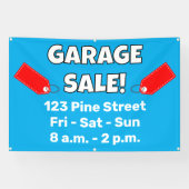カスタムGARAGE SALE！バナー 横断幕 (横)